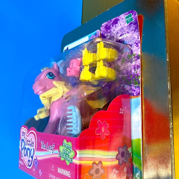 MY LITTLE PONY G3 2003 NWT PRETTY PONY FASHIONS TEA LEAF TOYS R US EXCLUSIVE - Picture 11 of 16